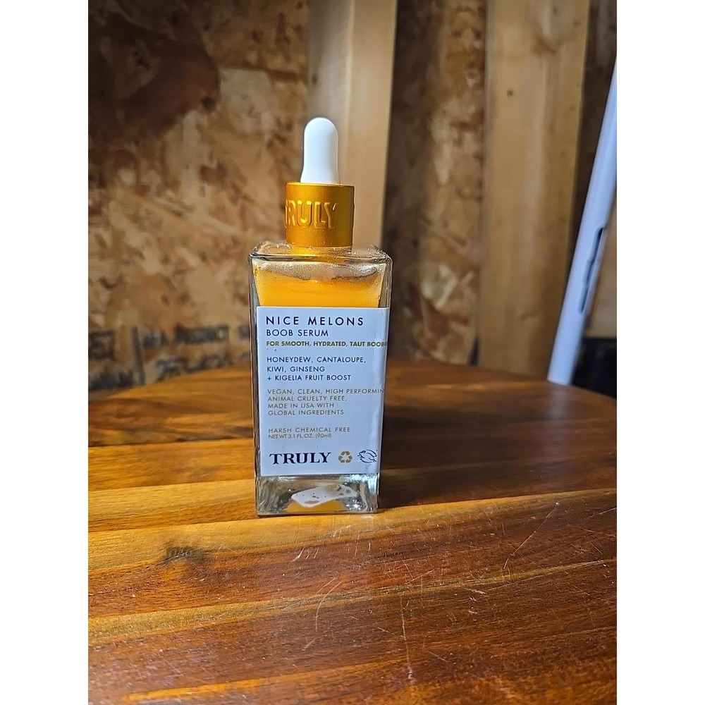 Truly Beauty Nice Melons Boob Serum 3.1 oz 90ml Vegan Clean Beauty NEW